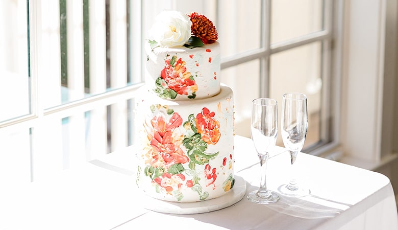 image of beautiful cake