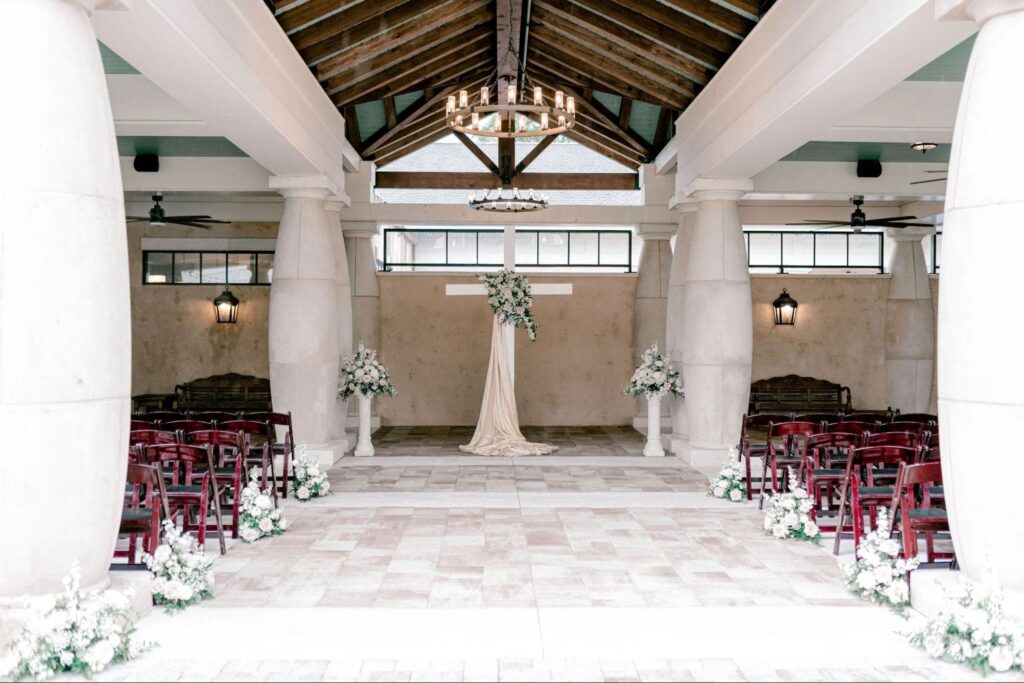 Image of ceremony in 21Main