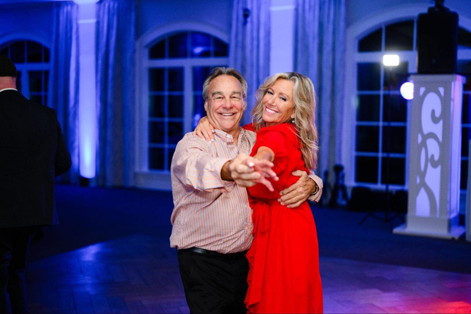 Elegant birthday celebration setup at 21 Main Events in North Myrtle Beach