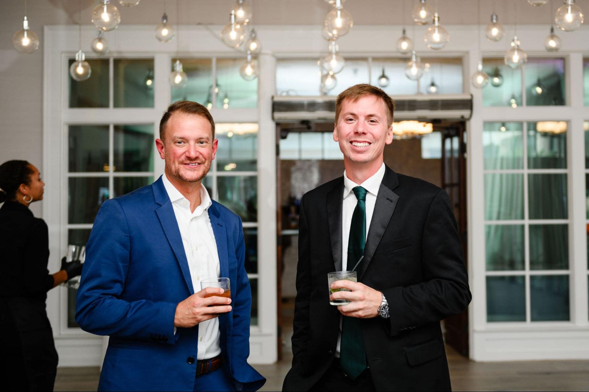 Corporate event setup inside 21 Main Events at North Beach in Myrtle Beach