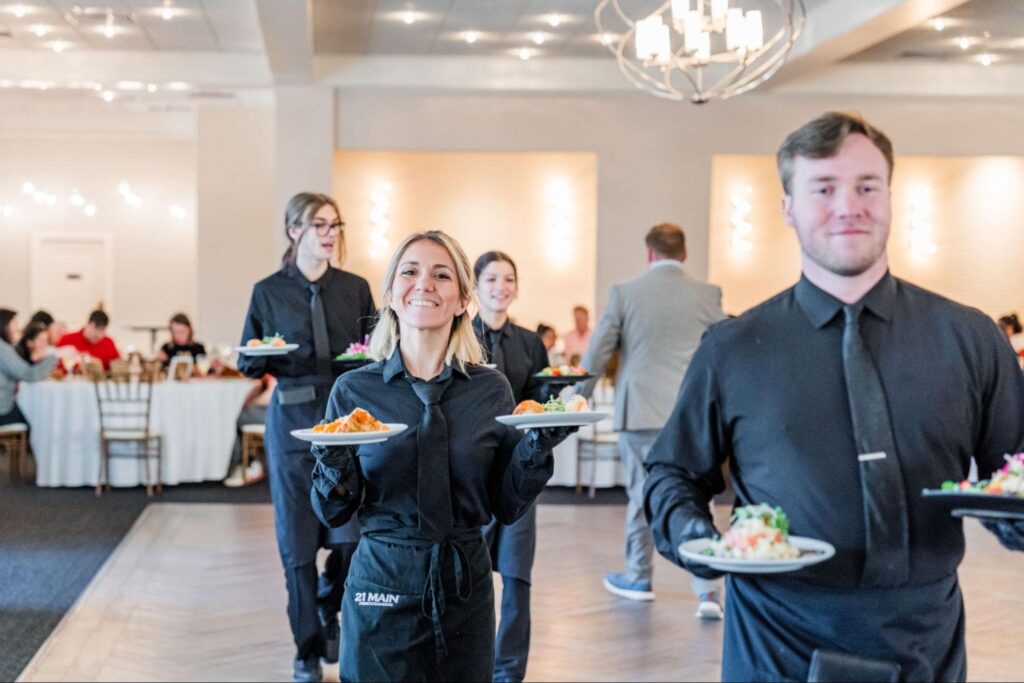 image of serving food
