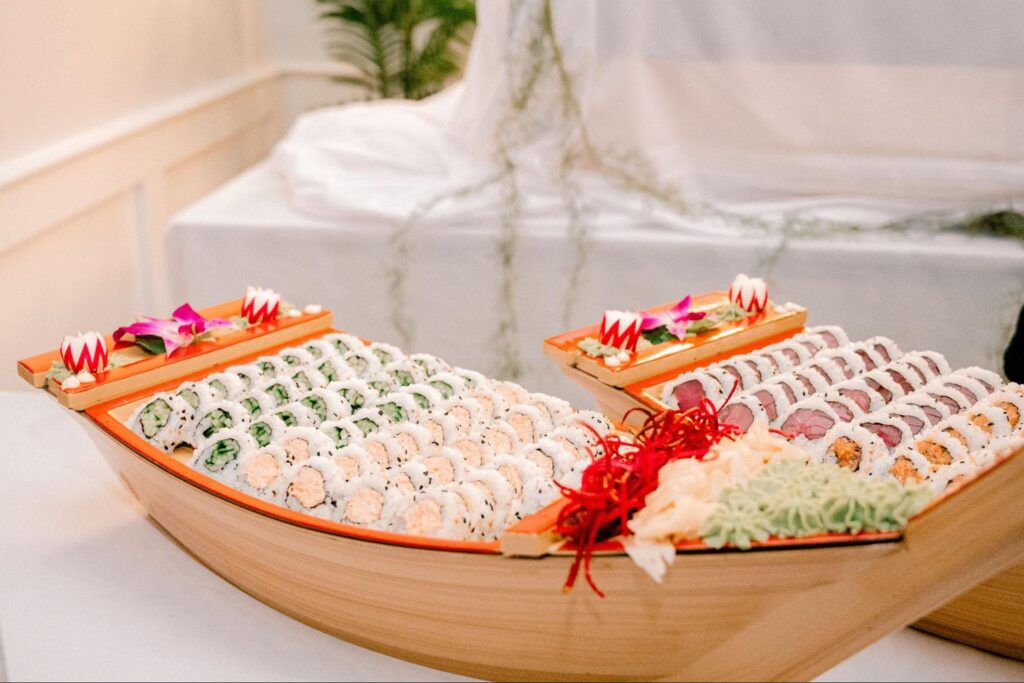 Elegant wedding reception setup at 21 Main Events in Myrtle Beach